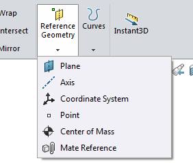 Reference Geometry Toolbar